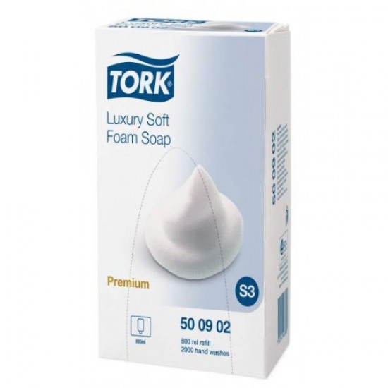 Tork mydlová pena luxusná 800 ml 500902 Tork mydlová pena luxusná 800 ml 500902