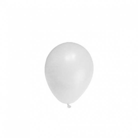 Balónik nafukovací bielý M 100ks/bal  W/53000 