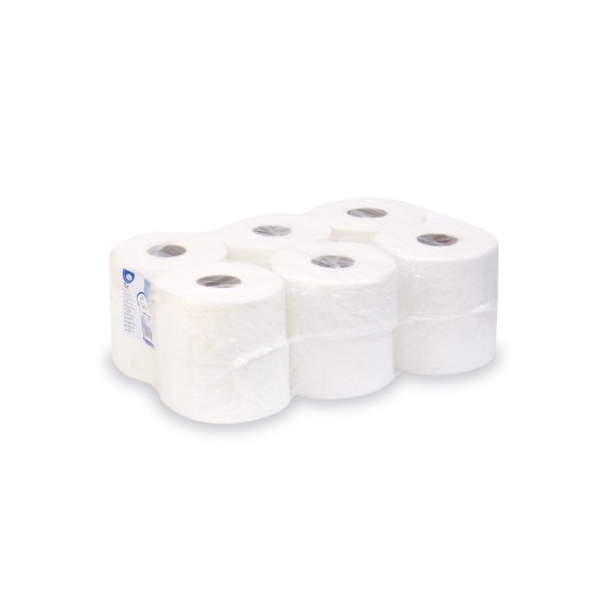 Toaletný papier tissue JUMBO 2-vrstvý Ø 18 cm, 100 m 1kus  60350