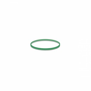 Gumička slabá, zelená 1 mm Ø 4 cm [1 kg]  64104