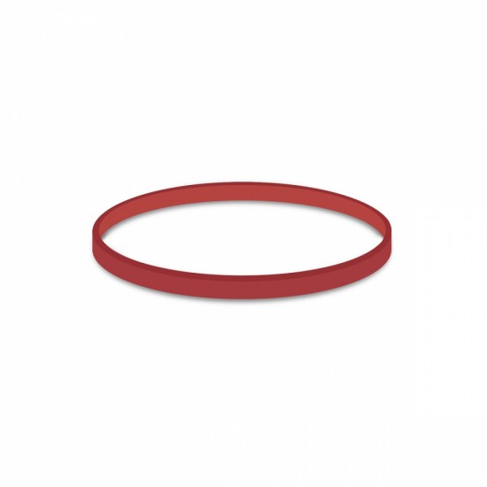 Gumička silná, červená 3 mm Ø 8 cm [1 kg]  64308