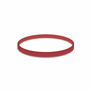 Gumička silná, červená 4 mm Ø 8 cm [1 kg] 64408