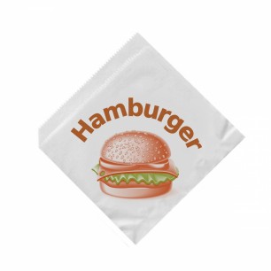 Vrecká na Hamburger 16x16 cm  500kus/bal - 71540