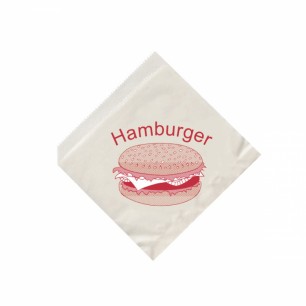 Vrecká na Hamburger 14x14cm PAP  500kus/bal - 71541