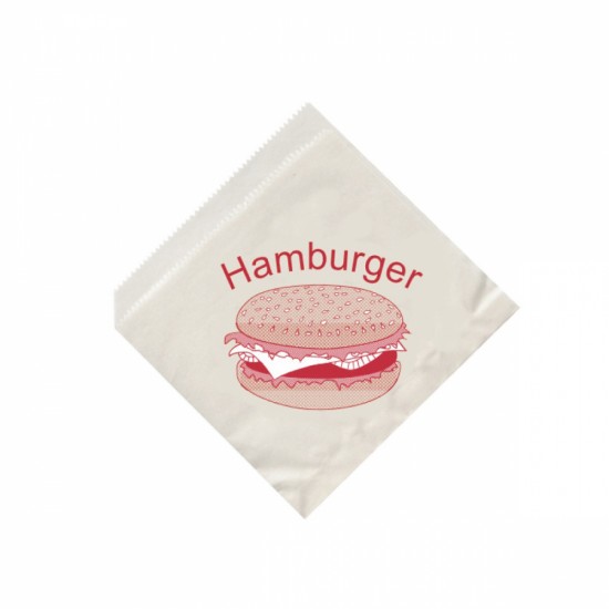 Vrecká na Hamburger 14x14cm PAP 500kus/bal - 71541 Vrecká na Hamburger 14x14cm PAP 500kus/bal - 71541