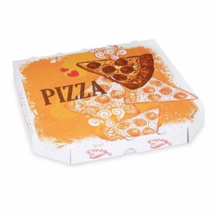 Pizza Krabica 26x26x 3cm 100kus/bal 72026