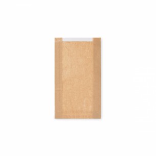 Papierové vrecká  s okienkom  18+6x32 cm  1000kus/karton 72520