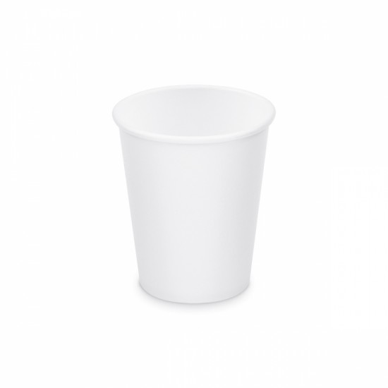 Papierový pohár biely 280 ml, M (Ø 80 mm) [50 ks] 76228