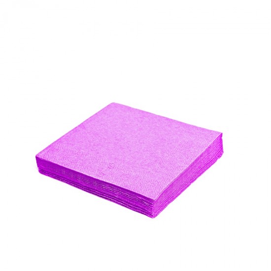 Servítky 33x33cm SVETLOFIALOVÉ 2vr.50ks/bal  86512