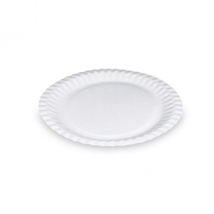 Papierový tanier plytký Ø 23 cm [100 ks] 71223